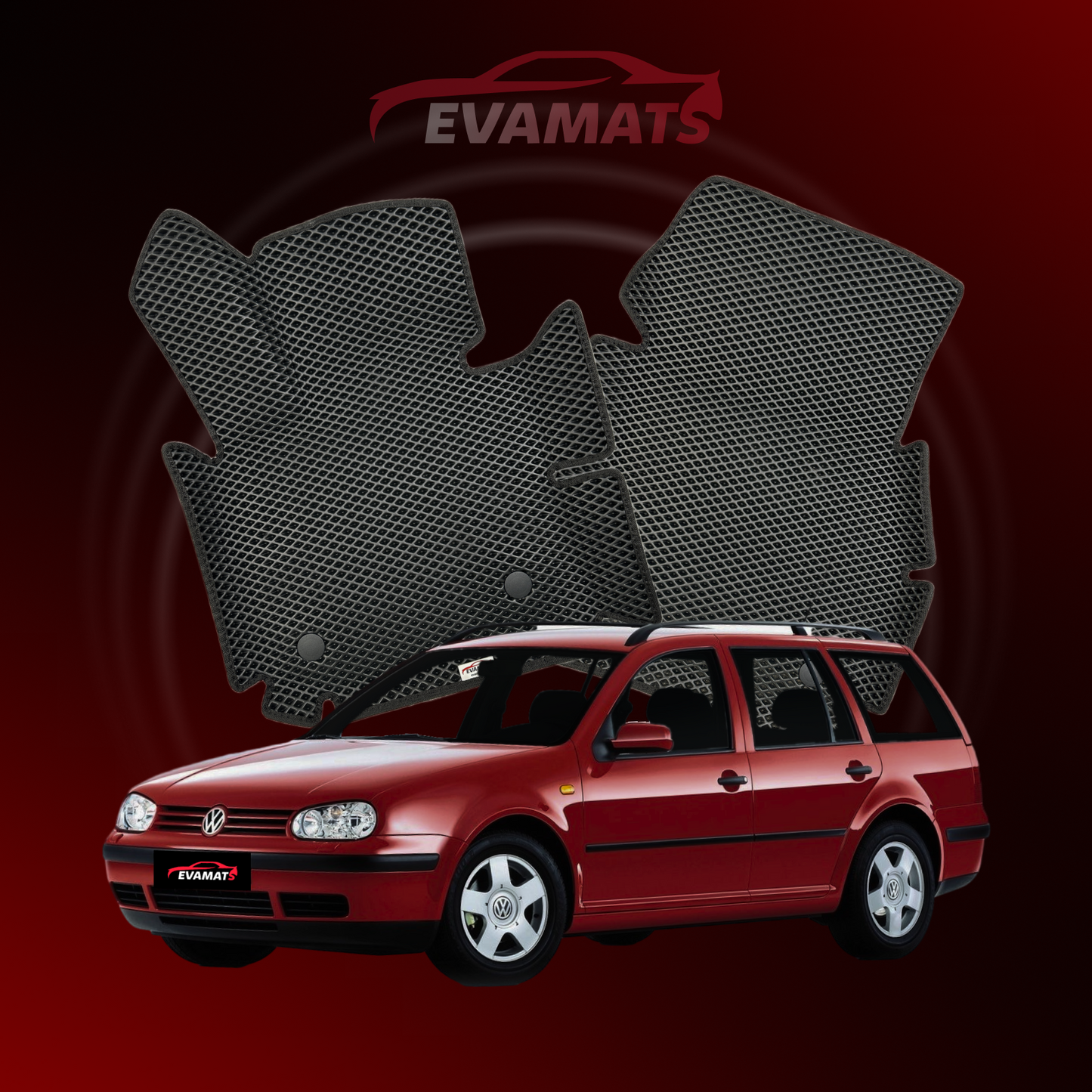 Car mats EVAMATS for Volkswagen Golf(MK4) IV gen 1997-2006 rok STATION WAGON