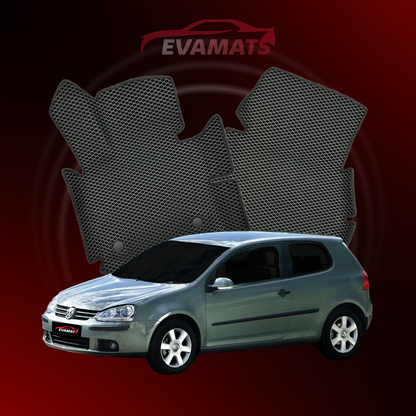 Car mats EVAMATS for Volkswagen Golf(MK5) V gen 2003-2009 year HATCHBACK 3 door