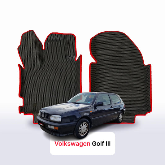 Car mats EVAMATS for Volkswagen Golf(MK3) III gen 1991-2003 year HATCHBACK 3 door