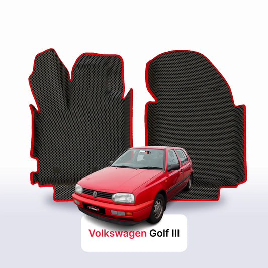 Car mats EVAMATS for Volkswagen Golf(MK3) III gen 1991-2003 year HATCHBACK 5 door