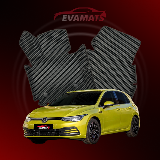 Car mats EVAMATS for Volkswagen Golf(MK8) VIII gen 2019-2025 year HATCHBACK 5 door