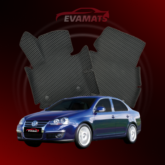 Car mats EVAMATS for Volkswagen Jetta V gen 2005-2011 year SEDAN