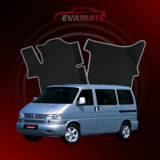 Car mats EVAMATS for Volkswagen Multivan(T4) IV gen 1992-2003 year MINIVAN