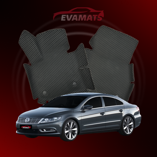 Car mats EVAMATS for Volkswagen Passat CC I gen 2008-2017 year SEDAN