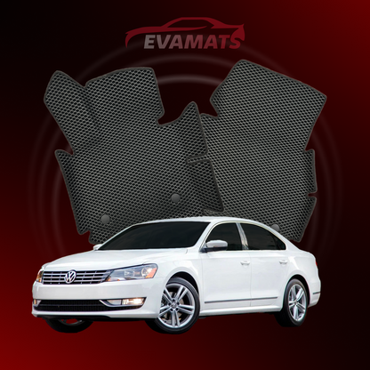 Car mats EVAMATS for Volkswagen Passat USA I gen 2011-2019 year SEDAN