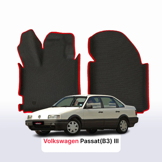 Car mats EVAMATS for Volkswagen Passat(B3) III gen 1988-1993 year SEDAN