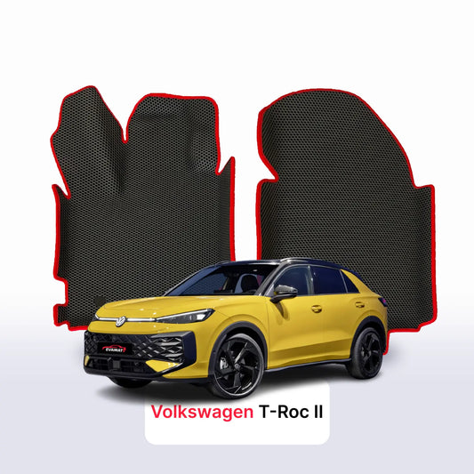 Car mats EVAMATS for Volkswagen T-Roc II gen 2025-2029 year SUV