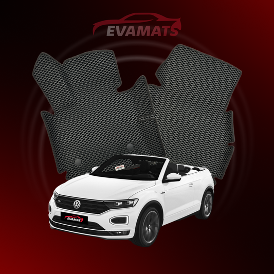 Car mats  EVAMATS for Volkswagen T-Roc I gen 2017-2025 year SUV CABRIO