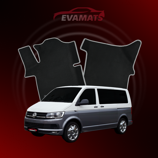 Car mats EVAMATS for Volkswagen Transporter California(T6) VI gen 2015-2021 year MINIVAN