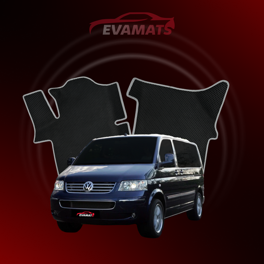 Car mats EVAMATS for Volkswagen Transporter(T5) V gen 2003-2015 year MINIVAN LONG