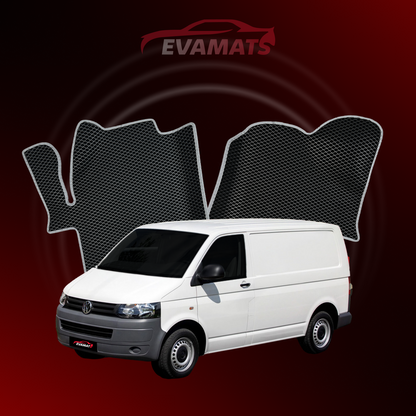 Car mats EVAMATS for Volkswagen Transporter(T5) V gen 2003-2015 year VAN