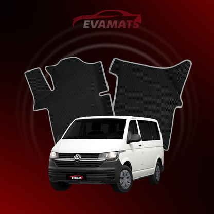 Car mats EVAMATS for Volkswagen Transporter(T6) VI gen 2015-2025 year MINIVAN LONG