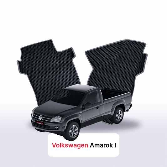 Car mats EVAMATS for Volkswagen Amarok I gen 2010-2016 year PICK-UP single cabin