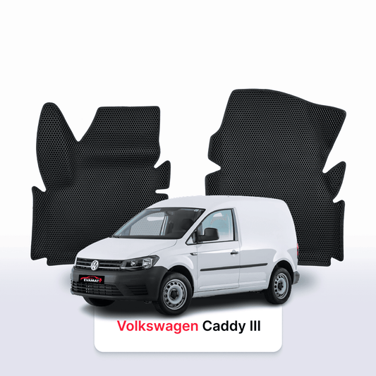 Car mats EVAMATS for Volkswagen Caddy III gen 2004-2020 year VAN