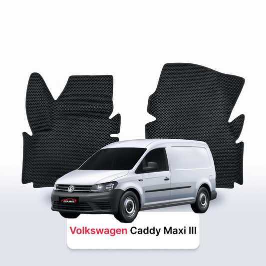 Car mats EVAMATS for Volkswagen Caddy Maxi III gen 2004-2020 year VAN