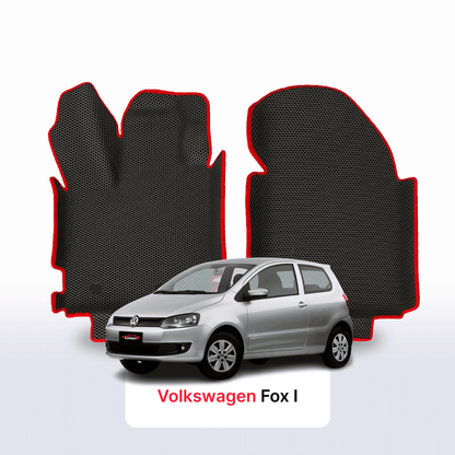 Car mats EVAMATS for Volkswagen Fox I gen 2003-2021 year HATCHBACK 3 door