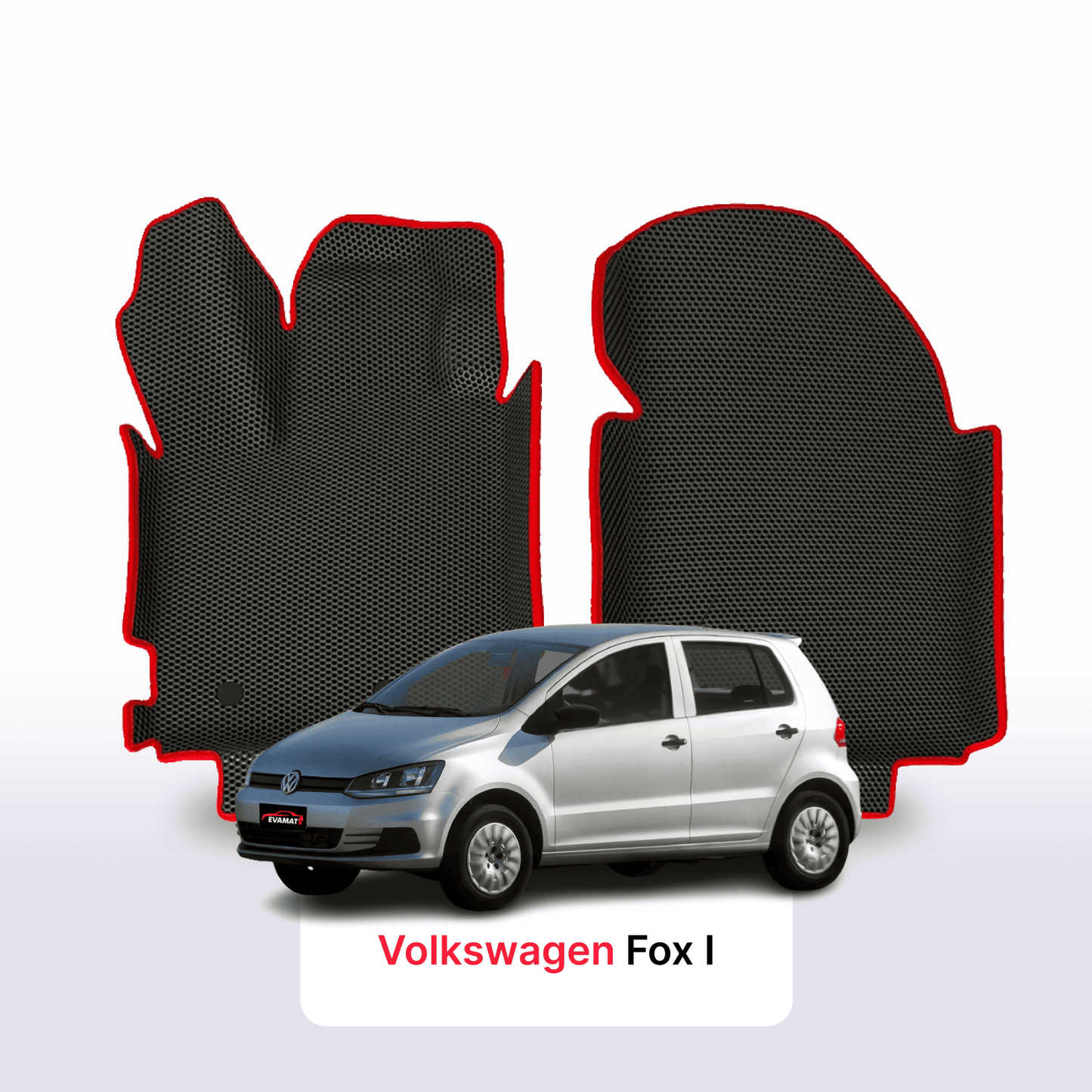 Car mats EVAMATS for Volkswagen Fox I gen 2003-2021 year HATCHBACK 5 door
