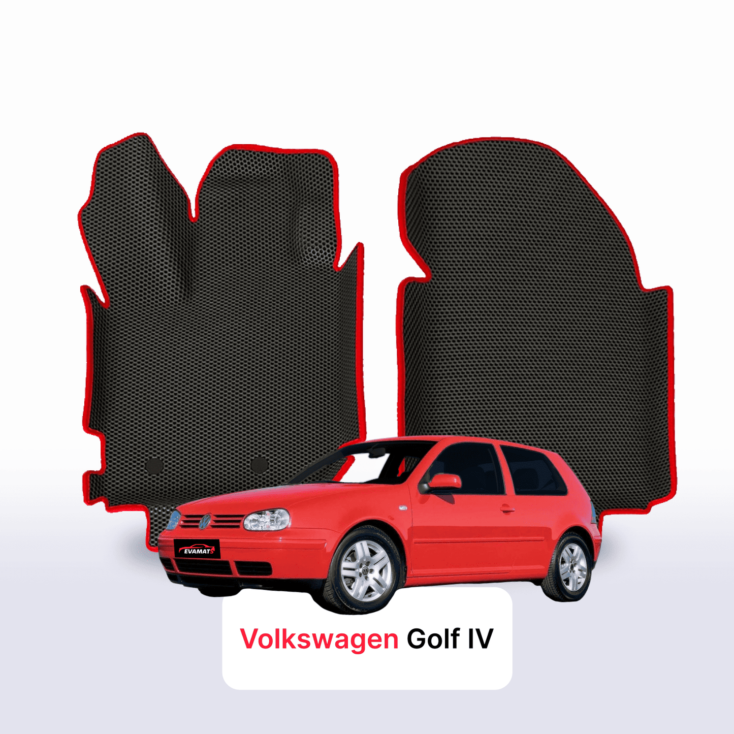 Car mats EVAMATS for Volkswagen Golf(MK4) IV gen 1997-2006 year HATCHBACK 3 door