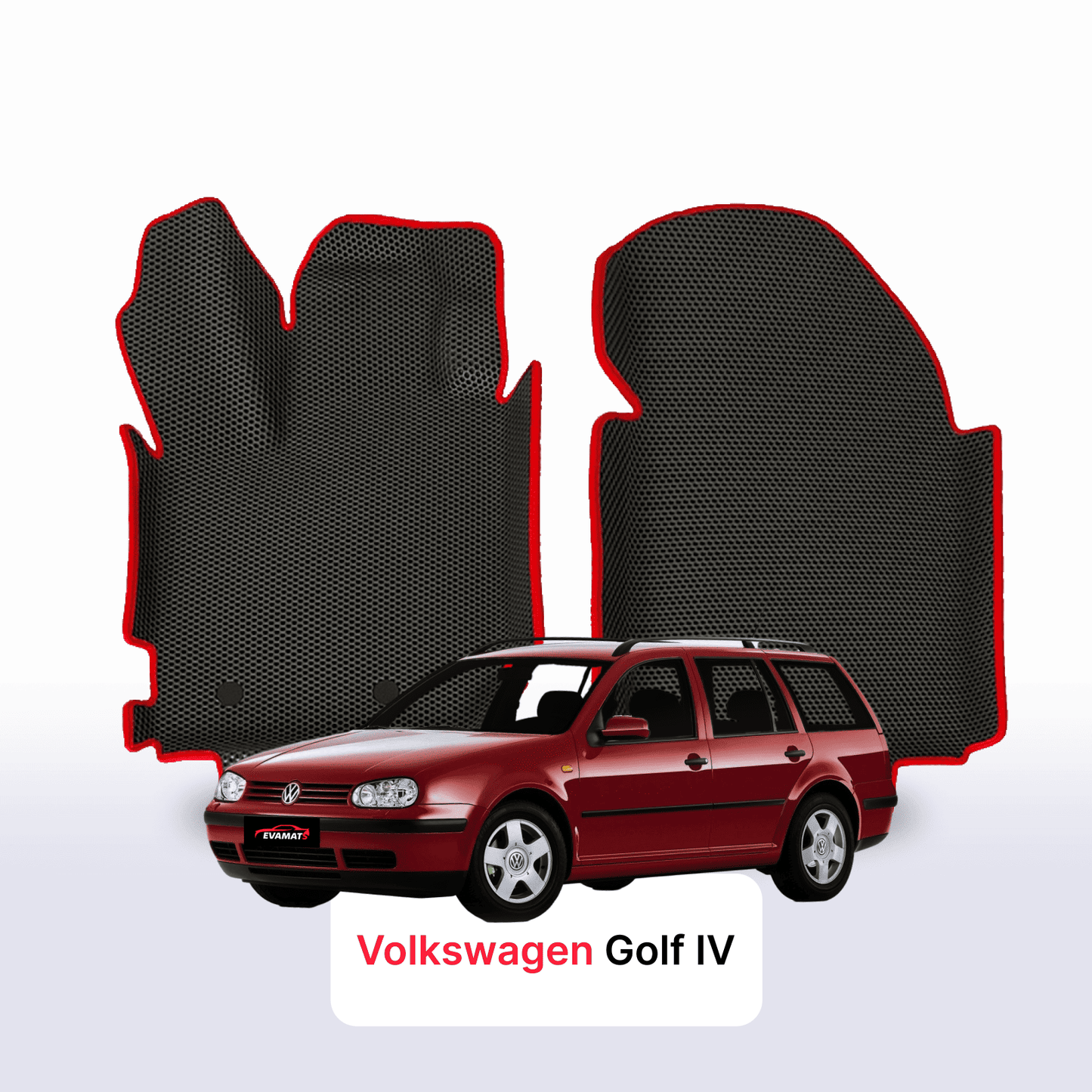 Car mats EVAMATS for Volkswagen Golf(MK4) IV gen 1997-2006 year STATION WAGON