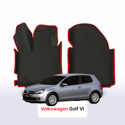 Car mats EVAMATS for Volkswagen Golf (MK6) VI gen 2008-2012 year HATCHBACK 3 door