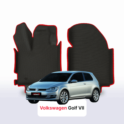 Car mats EVAMATS for Volkswagen Golf(MK7) VII gen 2012-2020 year HATCHBACK 3 door