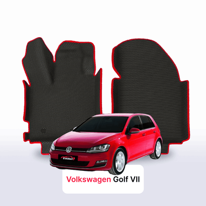 Car mats EVAMATS for Volkswagen Golf(MK7) VII gen 2012-2020 year HATCHBACK 5 door