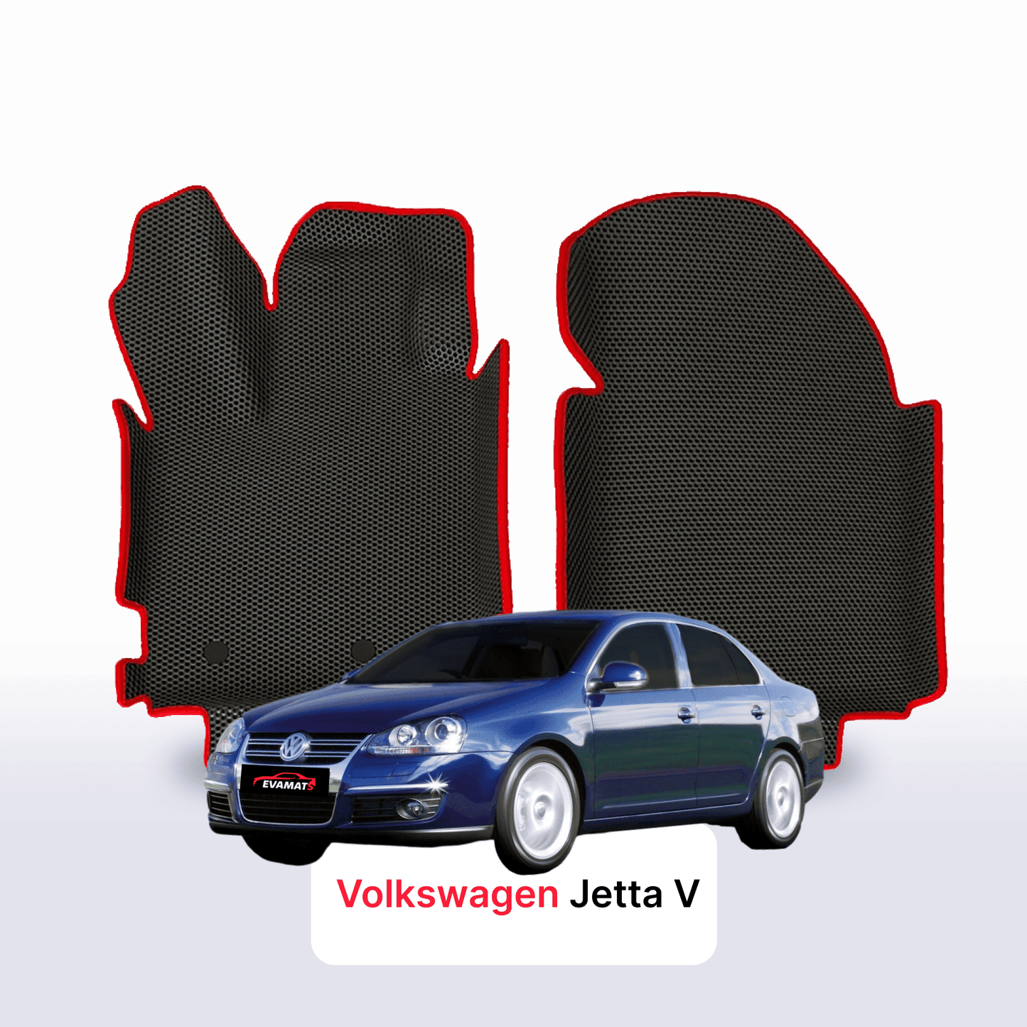 Car mats EVAMATS for Volkswagen Jetta V gen 2005-2011 year SEDAN