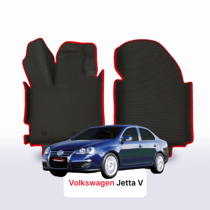 Car mats EVAMATS for Volkswagen Jetta V gen 2005-2011 year SEDAN