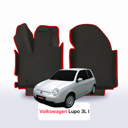 Car mats EVA for Volkswagen Lupo 3L 1 gen 1998-2005 year HATCHBACK 3 door