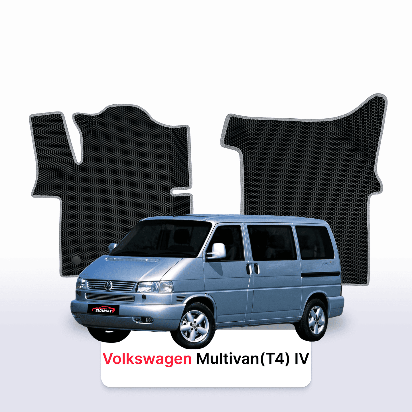 Car mats EVAMATS for Volkswagen Multivan(T4) IV gen 1992-2003 year MINIVAN
