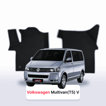 Car mats EVAMATS for Volkswagen Multivan(T5) V gen 2003-2015 year MINIVAN