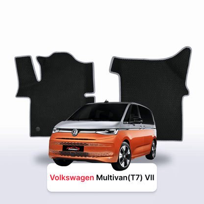 Car mats EVAMATS for Volkswagen Multivan(T7) VII gen 2021-2025 year MINIVAN