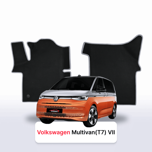 Car mats EVAMATS for Volkswagen Multivan(T7) VII gen 2021-2025 year MINIVAN