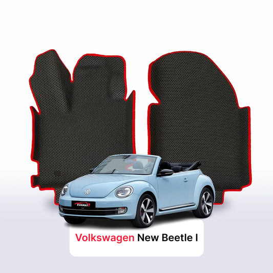 Car mats EVAMATS for Volkswagen New Beetle 1 gen 1997-2010 year CABRIO