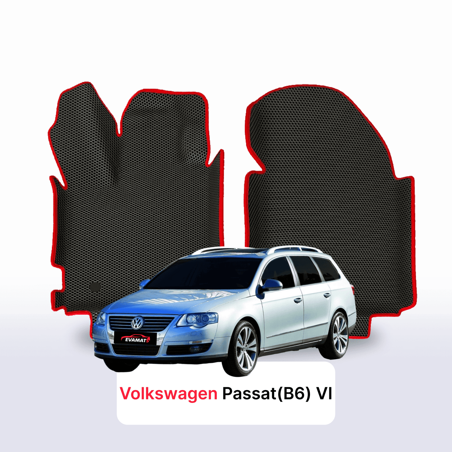 Car mats EVAMATS for Volkswagen Passat(B6) VI gen 2005-2010 year STATION WAGON