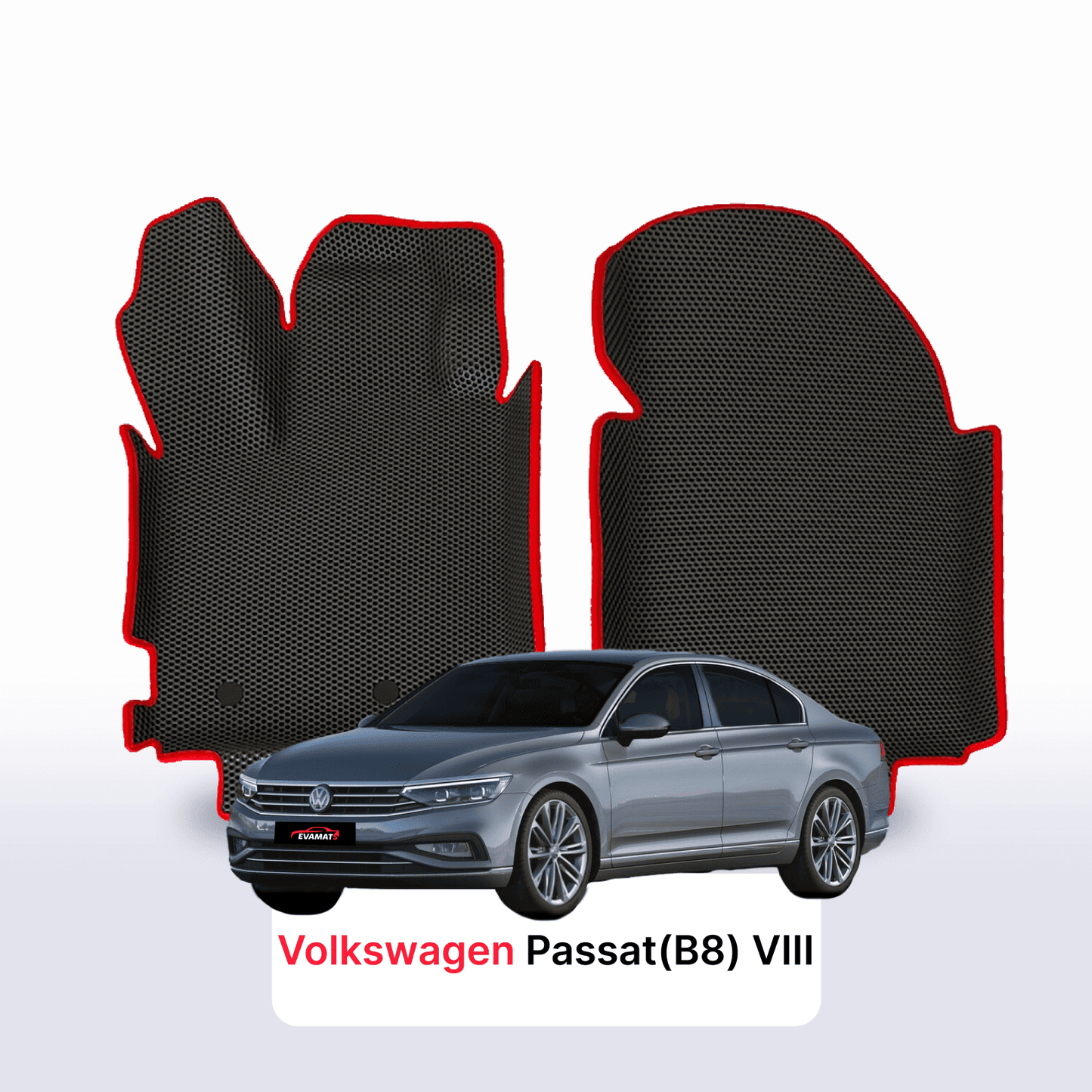 Car mats EVAMATS for Volkswagen Passat(B8) VIII gen 2014-2023 year SEDAN