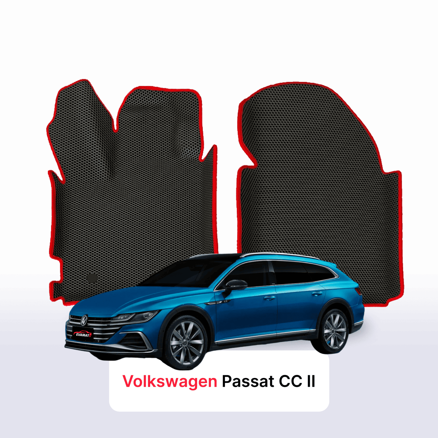 Car mats EVAMATS for Volkswagen Passat CC II gen 2018-2025 year STATION WAGON