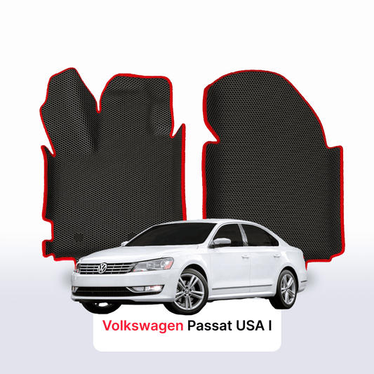 Car mats EVAMATS for Volkswagen Passat USA I gen 2011-2019 year SEDAN