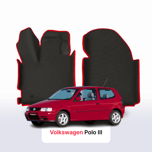 Car mats EVAMATS for Volkswagen Polo(MK3) III gen 1994-2009 year HATCHBACK 3 door