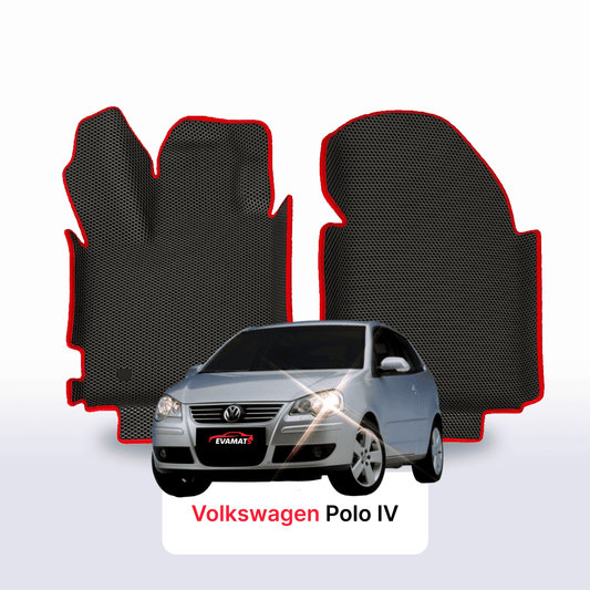 Car mats EVAMATS for Volkswagen Polo(MK4) IV gen 2001-2009 year HATCHBACK 3 door
