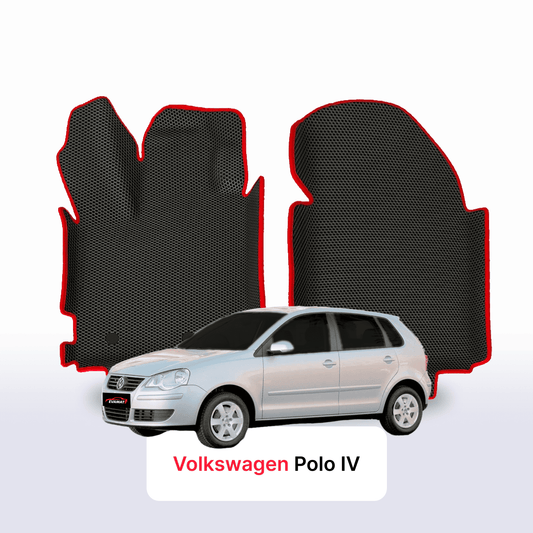 Car mats EVAMATS for Volkswagen Polo(MK4) IV gen 2001-2009 year HATCHBACK 5 door