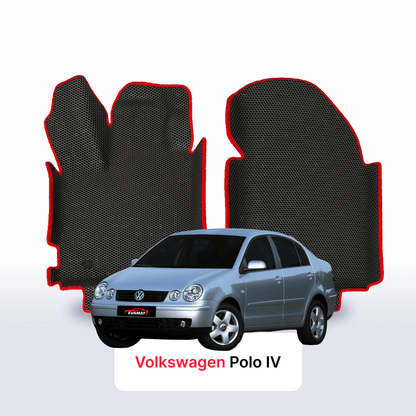 Car mats EVAMATS for Volkswagen Polo(MK4) IV gen 2001-2009 year SEDAN