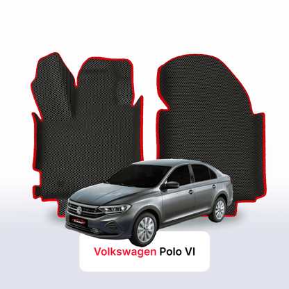 Car mats EVAMATS for Volkswagen Volkswagen Polo(MK6) VI gen 2020-2025 year LIFTBACK