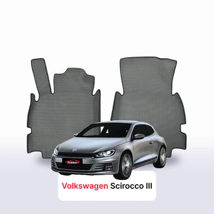 Car mats EVAMATS for Volkswagen Scirocco III gen 2008-2017 year HATCHBACK 3 door