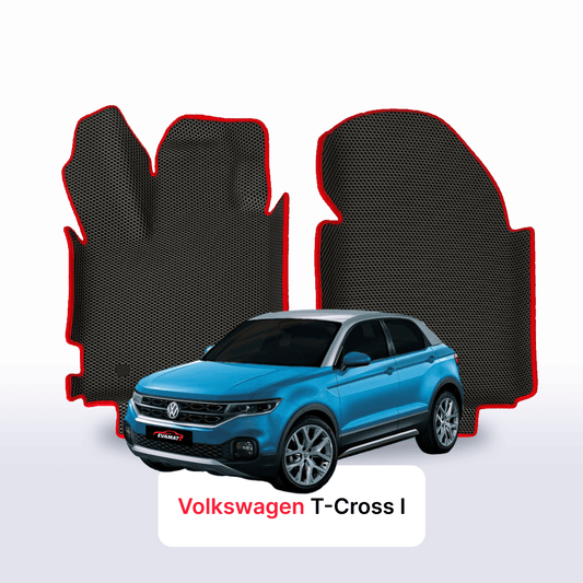 Car mats EVAMATS for Volkswagen T-Cross I gen 2018-2027 year SUV