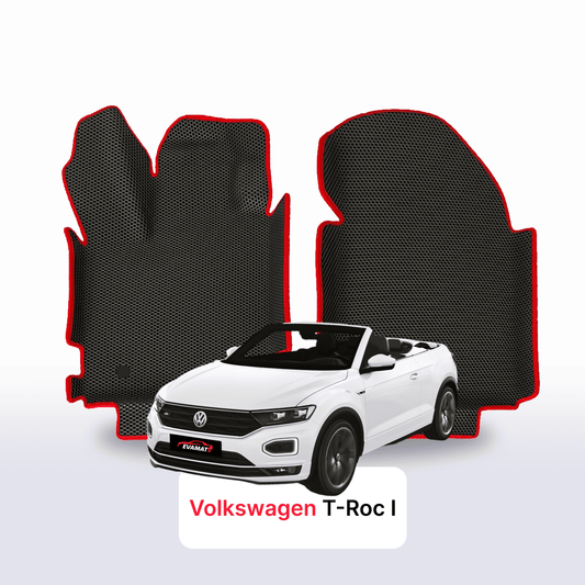 Car mats  EVAMATS for Volkswagen T-Roc I gen 2017-2025 year SUV CABRIO