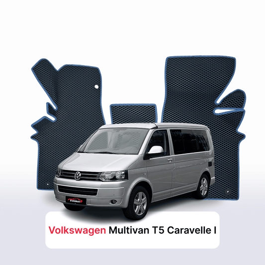 Car mats EVAMATS for Volkswagen T5 Caravelle 2003-2015 year BUS