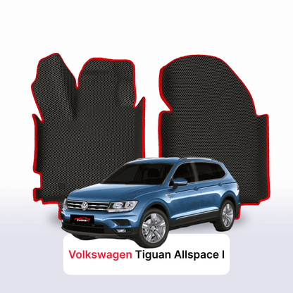 Car mats EVAMATS for Volkswagen Tiguan Allspace I gen 2017-2024 year SUV 5 seater