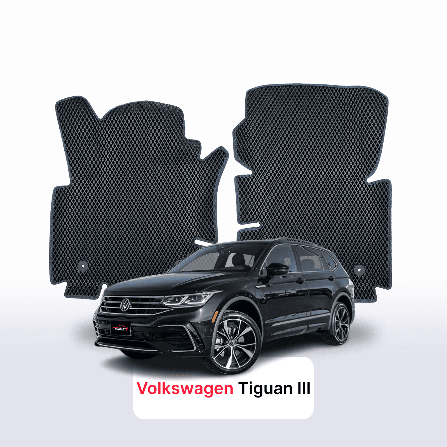 Car mats EVAMATS for Volkswagen Tiguan III gen 2024-2028 year SUV