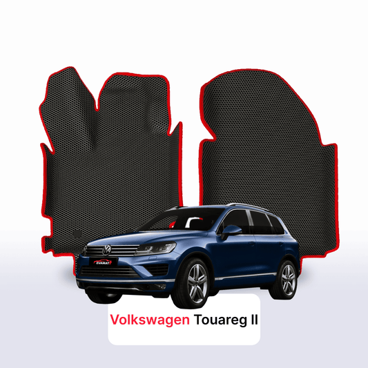 Car mats EVAMATS for Volkswagen Touareg II gen 2010-2018 year SUV